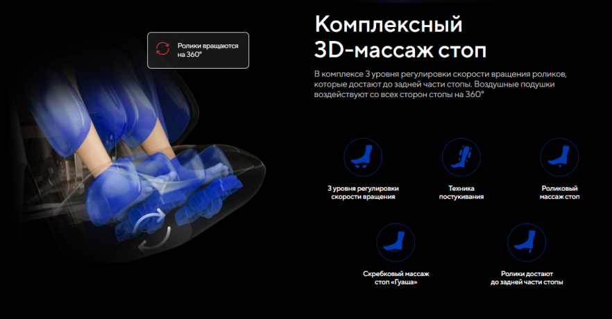 Массажное кресло Ergonova Phantom 5X Coffee